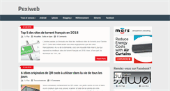 Desktop Screenshot of pexiweb.be