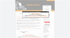 Desktop Screenshot of annuaire-lien-dur.pexiweb.be